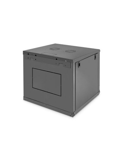 Digitus Wall Mounting Cabinet | DN-19 09-U-EC-SW | Black Digitus Wall Mounting Cabinet | DN-19 09-U-EC-SW | Black