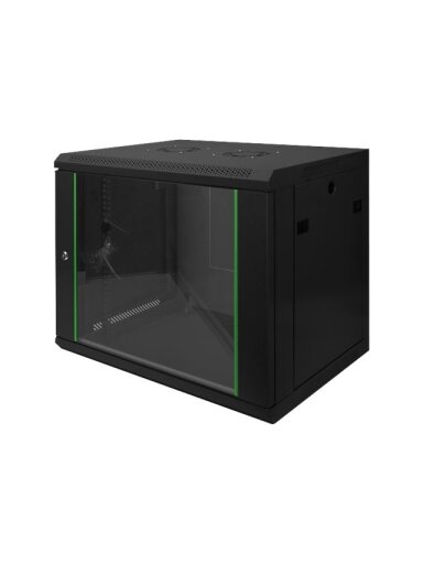 Digitus Wall Mounting Cabinet | DN-19 09-U-EC-SW | Black Digitus Wall Mounting Cabinet | DN-19 09-U-EC-SW | Black