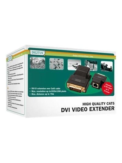 Digitus | DVI extender over Cat.5 / Cat.6 | DS-54101 2