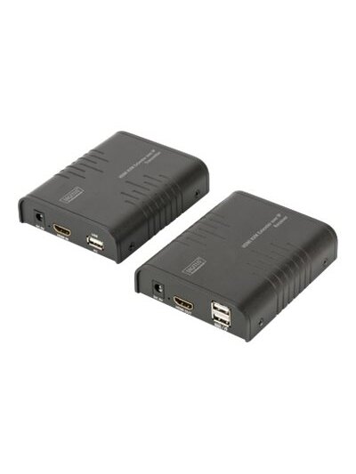 Digitus | HDMI KVM Extender over IP, Set | DS-55202 Digitus | HDMI KVM Extender over IP, Set | DS-55202