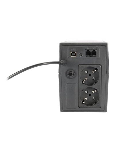 Digitus | Line-Interactive UPS | Line-Interactive UPS DN-170063, 600VA, 360W, 1x 12V/7Ah battery, 2x CEE 7/7 outlet, 2x RJ-11, 1x USB 2.0 type B, LED, Simulated Sine Wave, 298x101x142mm, 4.35kg | 600 VA | 360 W 2 Digitus | Line-Interactive UPS | Line-Interactive UPS DN-170063, 600VA, 360W, 1x 12V/7Ah battery, 2x CEE 7/7 outlet, 2x RJ-11, 1x USB 2.0 type B, LED, Simulated Sine Wave, 298x101x142mm, 4.35kg | 600 VA | 360 W 2