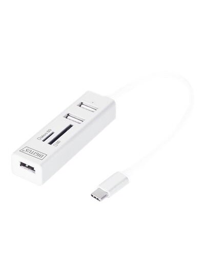 Digitus USB Type-C OTG 3-Port HUB and Card Reader | DA-70243