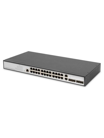 Digitus 24-Port Gigabit Switch | DN-80221-3 | Managed L2 | Desktop/Wall-mountable Digitus 24-Port Gigabit Switch | DN-80221-3 | Managed L2 | Desktop/Wall-mountable