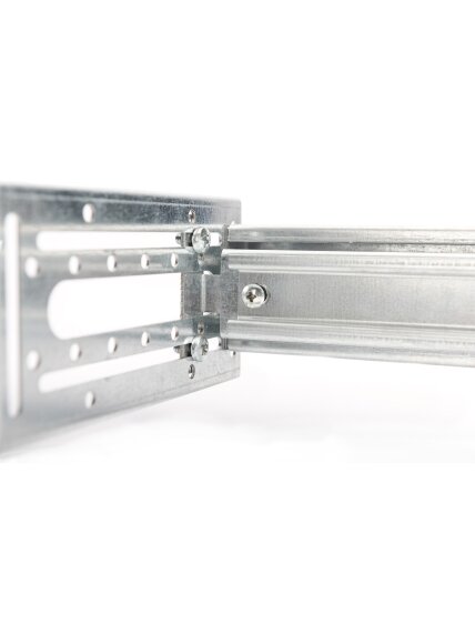 Digitus 483 mm (19inc) DIN Rail Holder, 4U | DN-19-DIN-4U 2