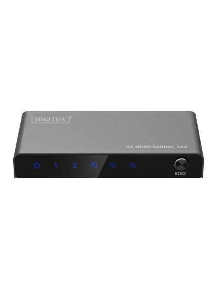 Digitus 4K HDMI Splitter, 1x2 | DS-55336 | Black 1