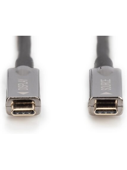 Digitus 4K USB Type-C AOC AV Connection Cable | AK-330160-150-S 1 Digitus 4K USB Type-C AOC AV Connection Cable | AK-330160-150-S 1