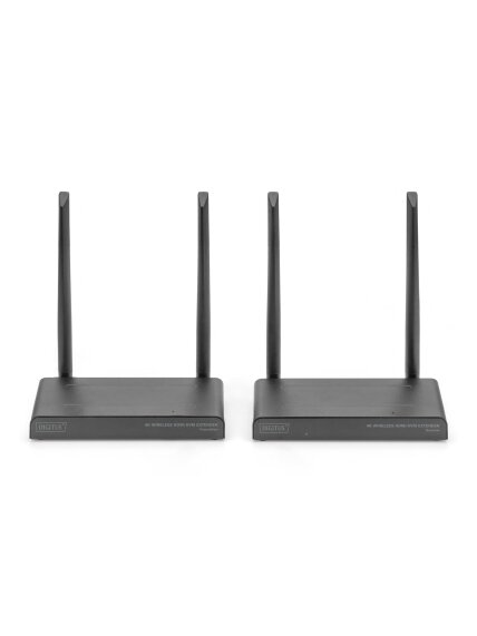 Digitus 4K Wireless HDMI KVM Extender Set, 150 m | DS-55328 | Black 1 Digitus 4K Wireless HDMI KVM Extender Set, 150 m | DS-55328 | Black 1