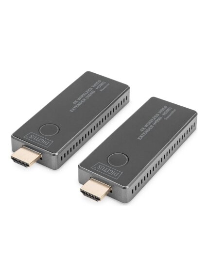 Digitus | 4K Wireless Video Extender, 30 m (HDMI - HDMI) | DS-55323 | Black/Silver Digitus | 4K Wireless Video Extender, 30 m (HDMI - HDMI) | DS-55323 | Black/Silver