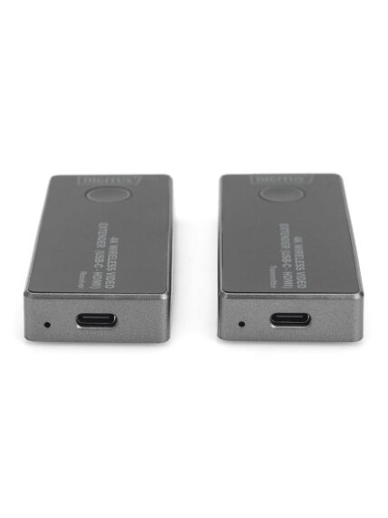 Digitus | 4K Wireless Video Extender, 30 m (USB-C - HDMI) | DS-55324 | Black/Silver 1 Digitus | 4K Wireless Video Extender, 30 m (USB-C - HDMI) | DS-55324 | Black/Silver 1