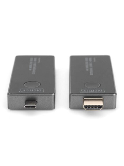 Digitus | 4K Wireless Video Extender, 30 m (USB-C - HDMI) | DS-55324 | Black/Silver 2