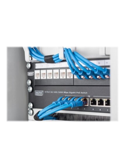 Digitus | 8-port Gigabit Ethernet PoE switch | DN-95317 | Unmanaged | Rackmountable | Power supply type Internal 3