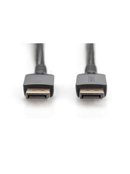 Digitus | 8K DisplayPort Connection Cable Version 1.4 | DB-340201-020-S | DisplayPort to DisplayPort 1 Digitus | 8K DisplayPort Connection Cable Version 1.4 | DB-340201-020-S | DisplayPort to DisplayPort 1