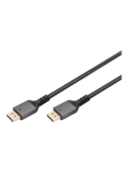 Digitus | 8K DisplayPort Connection Cable Version 1.4 | DB-340201-020-S | DisplayPort to DisplayPort Digitus | 8K DisplayPort Connection Cable Version 1.4 | DB-340201-020-S | DisplayPort to DisplayPort