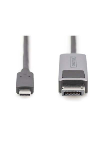 Digitus | Bi-directional Adapter Cable | DB-300334-020-S | USB-C to DP USB-C | Display Port 1 Digitus | Bi-directional Adapter Cable | DB-300334-020-S | USB-C to DP USB-C | Display Port 1