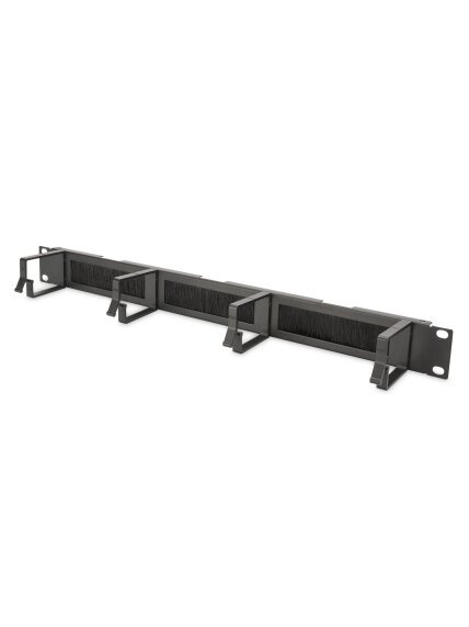 Digitus Cable Management Panel with Brush Entries for 483 mm (19") Cabinets, 1U | DN-97663 Digitus Cable Management Panel with Brush Entries for 483 mm (19") Cabinets, 1U | DN-97663