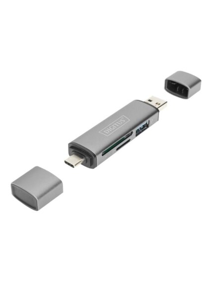 Digitus | Card reader - USB 3.0/USB-C | DA-70886 3 Digitus | Card reader - USB 3.0/USB-C | DA-70886 3