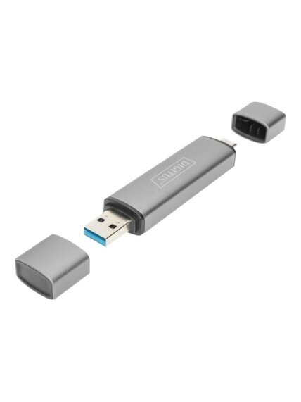 Digitus | Card reader - USB 3.0/USB-C | DA-70886 Digitus | Card reader - USB 3.0/USB-C | DA-70886