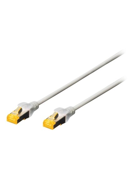 Digitus CAT 6A S/FTP | Patch cord | Length 15 m | Grey Digitus CAT 6A S/FTP | Patch cord | Length 15 m | Grey