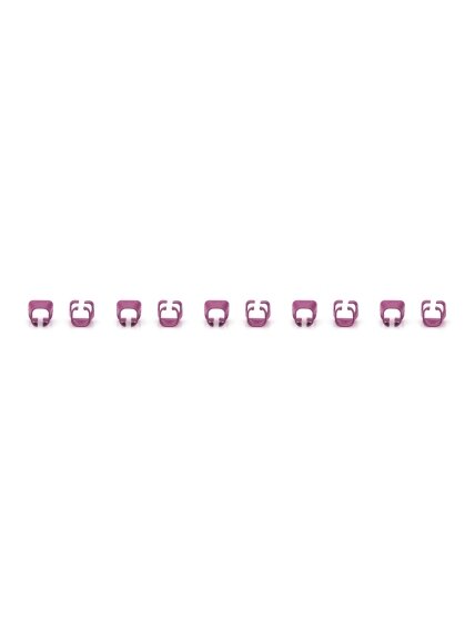 Digitus | Color clips for Patch cable | A-CC-MG | Magenta 1 Digitus | Color clips for Patch cable | A-CC-MG | Magenta 1
