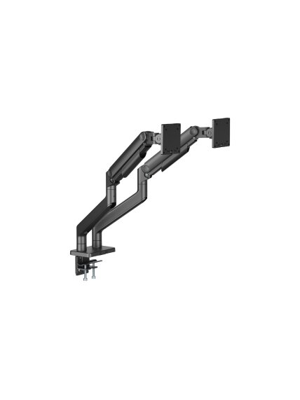 Digitus Desk Mount | Height, tilt, rotation, depth, pivot | Dual Monitor Mount | 2x 45 " | Maximum weight (capacity) 2x 20 kg | Black 2