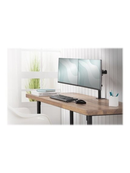 Digitus | Desk Mount | Swivel, Height adjustment | 15-32 " | Maximum weight (capacity) 8 kg | Black 5