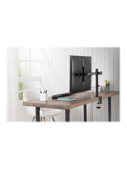 Digitus | Desk Mount | Swivel, Height adjustment | 15-32 " | Maximum weight (capacity) 8 kg | Black 8