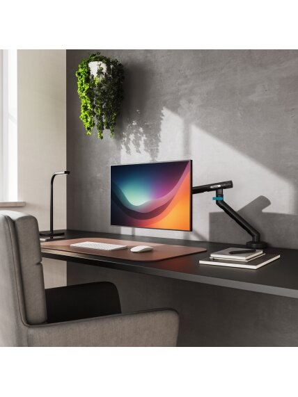 Digitus Desk Mount | Tilt, rotation, pivot | Single design monitor mount | 35 " | Maximum weight (capacity) 10 kg | Black 1 Digitus Desk Mount | Tilt, rotation, pivot | Single design monitor mount | 35 " | Maximum weight (capacity) 10 kg | Black 1