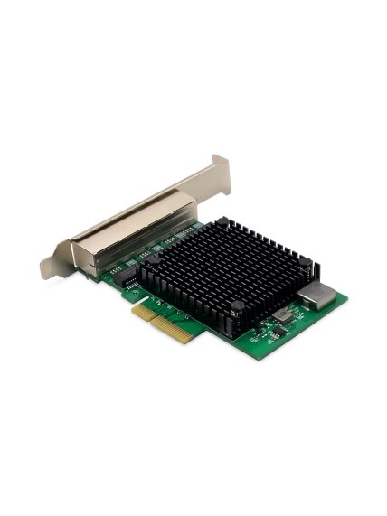 Digitus DN-10136 4-Port RJ45 RTL8125B, 2.5 GBits Server NIC 4