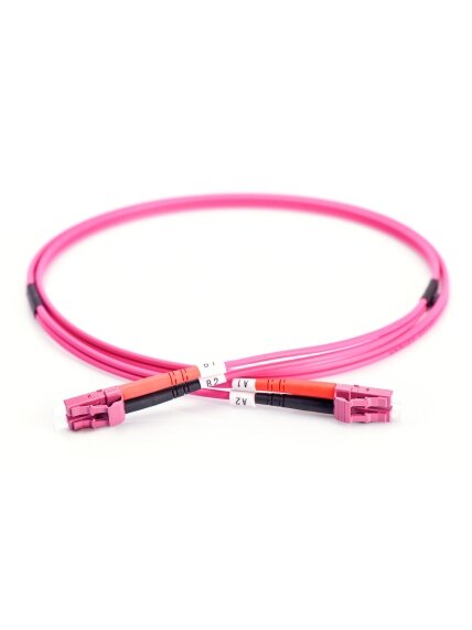 Digitus Fiber Optic Multimode | DK-2533-03-4 | Patch cord | Length 3 m | Erika violet 2 Digitus Fiber Optic Multimode | DK-2533-03-4 | Patch cord | Length 3 m | Erika violet 2