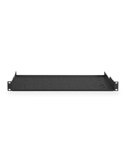 Digitus | Fixed Shelf for Racks | DN-19 TRAY-1-SW | The shelves for fixed mounting can be installed easy on the two front 483 mm (19“) profile rails of your 483 mm (19“) network- or server cabinet. Due to their stable, perforated steel sheet with a high l 1 Digitus | Fixed Shelf for Racks | DN-19 TRAY-1-SW | The shelves for fixed mounting can be installed easy on the two front 483 mm (19“) profile rails of your 483 mm (19“) network- or server cabinet. Due to their stable, perforated steel sheet with a high l 1