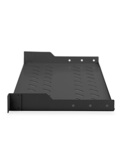 Digitus | Fixed Shelf for Racks | DN-19 TRAY-1-SW | The shelves for fixed mounting can be installed easy on the two front 483 mm (19“) profile rails of your 483 mm (19“) network- or server cabinet. Due to their stable, perforated steel sheet with a high l 2 Digitus | Fixed Shelf for Racks | DN-19 TRAY-1-SW | The shelves for fixed mounting can be installed easy on the two front 483 mm (19“) profile rails of your 483 mm (19“) network- or server cabinet. Due to their stable, perforated steel sheet with a high l 2