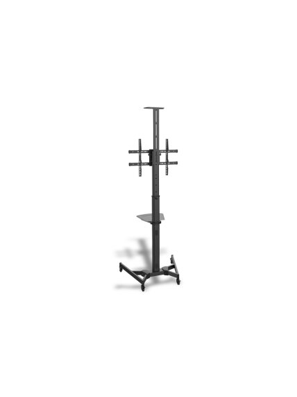 Digitus | Floor stand | TV-Cart for screens up to 70", max. 50kg wheelbase, VESA max. 600x400 | Tilt | 37-70 " | Maximum weight (capacity) 50 kg | Black 4 Digitus | Floor stand | TV-Cart for screens up to 70", max. 50kg wheelbase, VESA max. 600x400 | Tilt | 37-70 " | Maximum weight (capacity) 50 kg | Black 4