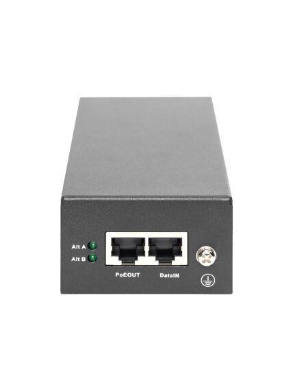 Digitus Gigabit Ethernet PoE++ Injector, 802.3bt, 85 W | DN-95109 5 Digitus Gigabit Ethernet PoE++ Injector, 802.3bt, 85 W | DN-95109 5