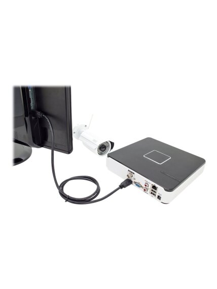 Digitus HDMI High Speed with Ethernet Connection Cable | DB-330123-020-S | 2 m 2 Digitus HDMI High Speed with Ethernet Connection Cable | DB-330123-020-S | 2 m 2