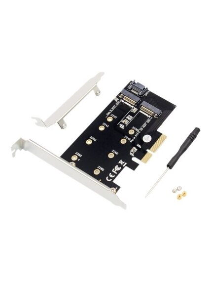Digitus | M.2 NGFF / NVMe SSD PCI Express 3.0 (x4) Add-On Card | DS-33170 4