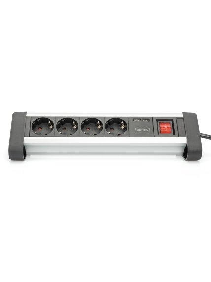 Digitus | Office Power Strip | DA-70614 | Silver/Black 1