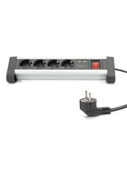 Digitus | Office Power Strip | DA-70614 | Silver/Black 2