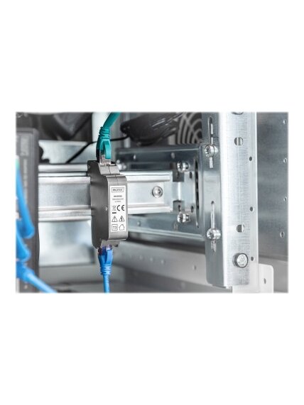 Digitus | PoE surge protector, RJ45 | DN-95421 | Sockets quantity 1 6 Digitus | PoE surge protector, RJ45 | DN-95421 | Sockets quantity 1 6