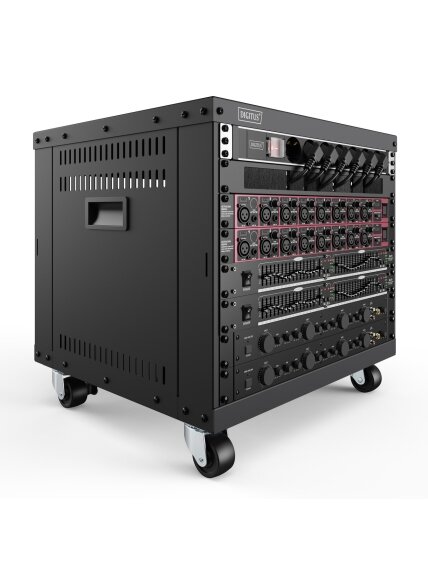 Digitus Universal 19-Inch Equipment Rack with Castors, 8U | DN-48000 2 Digitus Universal 19-Inch Equipment Rack with Castors, 8U | DN-48000 2