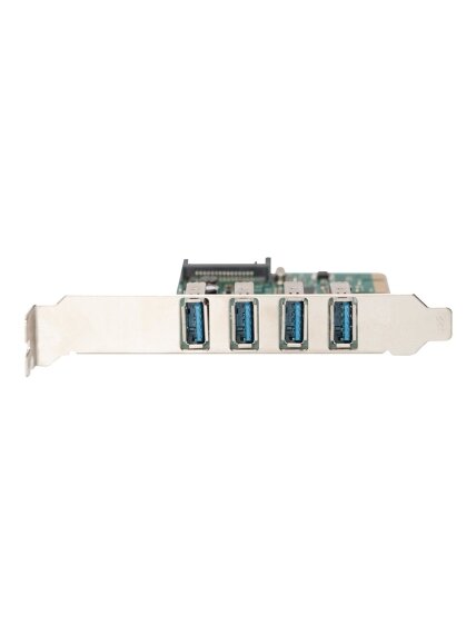 Digitus | USB 3.0, 4 Port, PCI Express Add-On card 4 Ports A/F External, VL805 chipset | DS-30221-1 4 Digitus | USB 3.0, 4 Port, PCI Express Add-On card 4 Ports A/F External, VL805 chipset | DS-30221-1 4