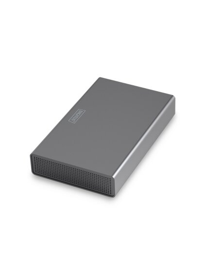 Digitus USB 3.0 hard disk enclosure, 3.5", SATA, 16TB, aluminum | DA-71106-1 1