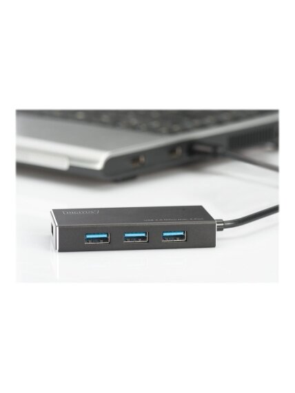 Digitus | USB 3.0 Hub, 4-port Incl. 5V/2A power supply | DA-70240-1 | USB 3.0 Hub 5 Digitus | USB 3.0 Hub, 4-port Incl. 5V/2A power supply | DA-70240-1 | USB 3.0 Hub 5