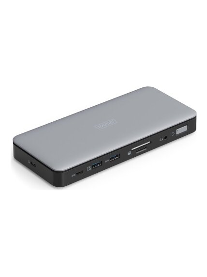 Digitus USB-C Docking Station, 11-port | DA-70917 | HDMI ports quantity 2 | Ethernet LAN Digitus USB-C Docking Station, 11-port | DA-70917 | HDMI ports quantity 2 | Ethernet LAN