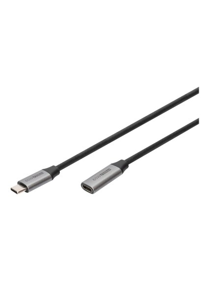 Digitus | USB-C/M to USB-C/F Extension Cable | DB-300230-010-S | USB-C to USB-C USB C, plug | USB-C jack Digitus | USB-C/M to USB-C/F Extension Cable | DB-300230-010-S | USB-C to USB-C USB C, plug | USB-C jack