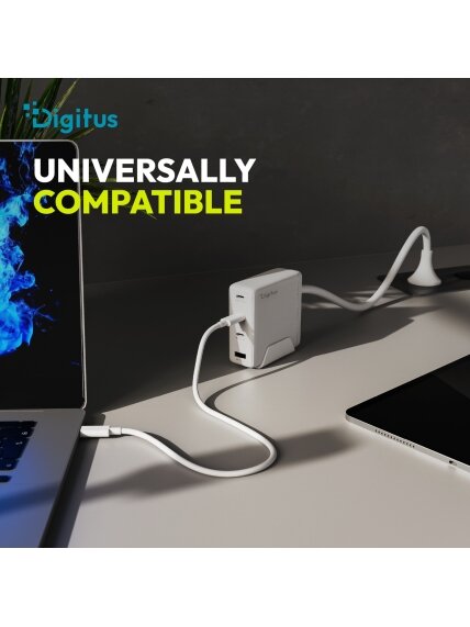 Digitus USB GaN Charger 140W, 3x USB-C, 1x USB-A | DA-10305 7 Digitus USB GaN Charger 140W, 3x USB-C, 1x USB-A | DA-10305 7