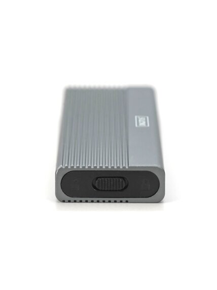 Digitus USB M.2 hard disk enclosure, SSD, external, NVMe, 10Gbps, USB 3.1 Gen2 | DA-71120-1 1