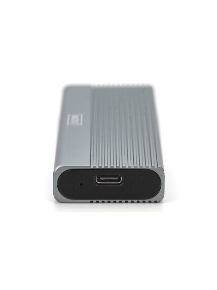 Digitus USB M.2 hard disk enclosure, SSD, external, NVMe, 10Gbps, USB 3.1 Gen2 | DA-71120-1 3 Digitus USB M.2 hard disk enclosure, SSD, external, NVMe, 10Gbps, USB 3.1 Gen2 | DA-71120-1 3