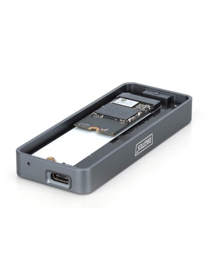 Digitus USB M.2 hard disk enclosure, SSD, external, NVMe, 20Gbps, USB 3.2 Gen2x2 | DA-71157 4