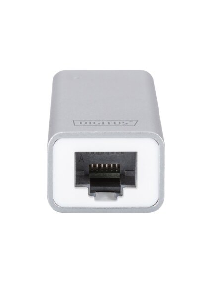 Digitus | USB Type C 3.0 Gigabit Ethernet Adapter 10/100/1000 Mbps | DN-3024 | USB Type-C to RJ45
