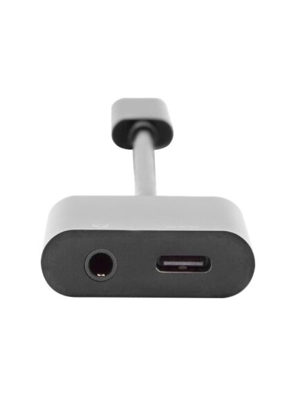 Digitus | USB Type-C adapter/Converter, Type-C to USB Type-C with 3.5mm stereo | AK-300400-002-S 2 Digitus | USB Type-C adapter/Converter, Type-C to USB Type-C with 3.5mm stereo | AK-300400-002-S 2